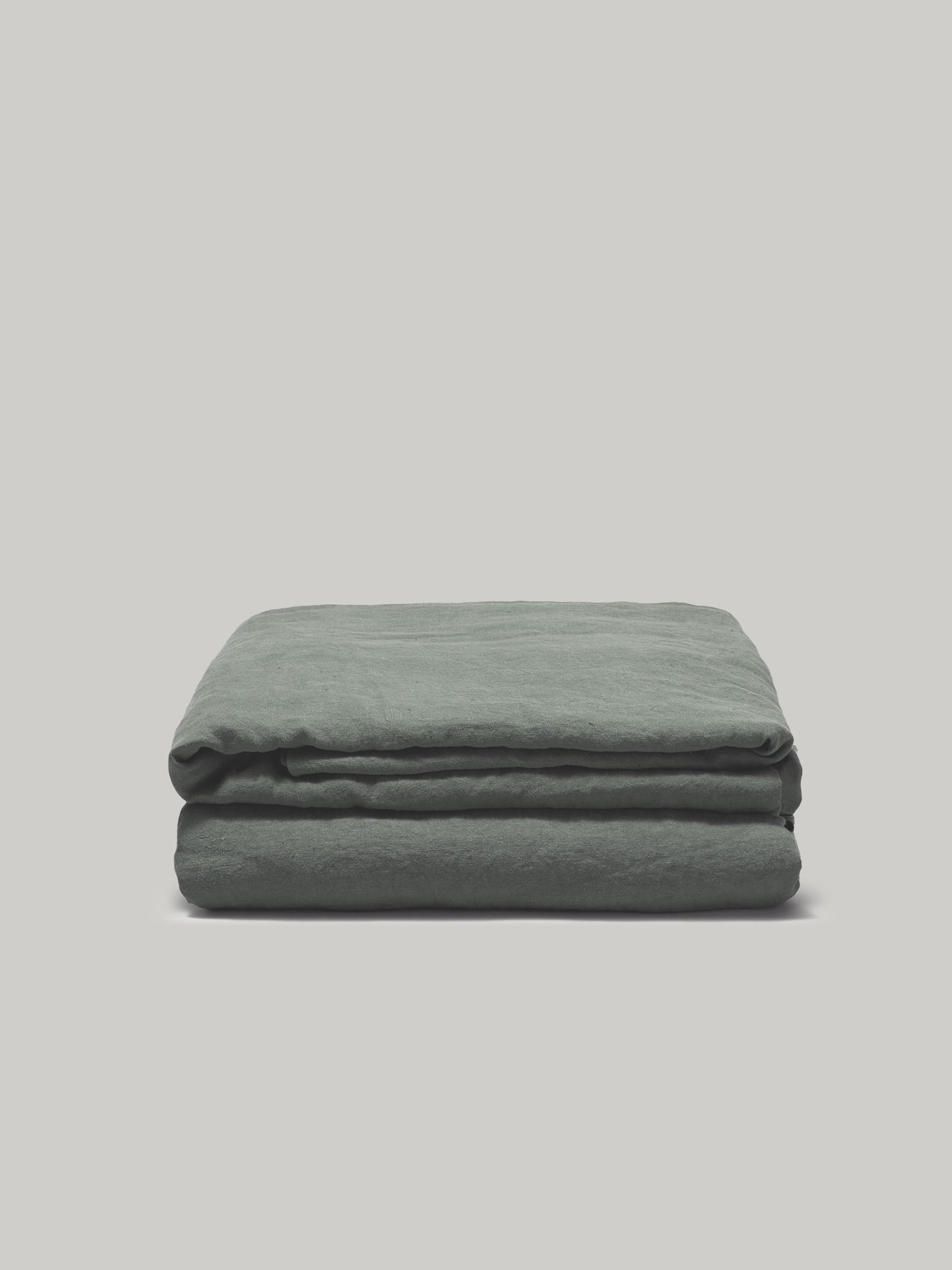 Drap housse en lin lavé 8