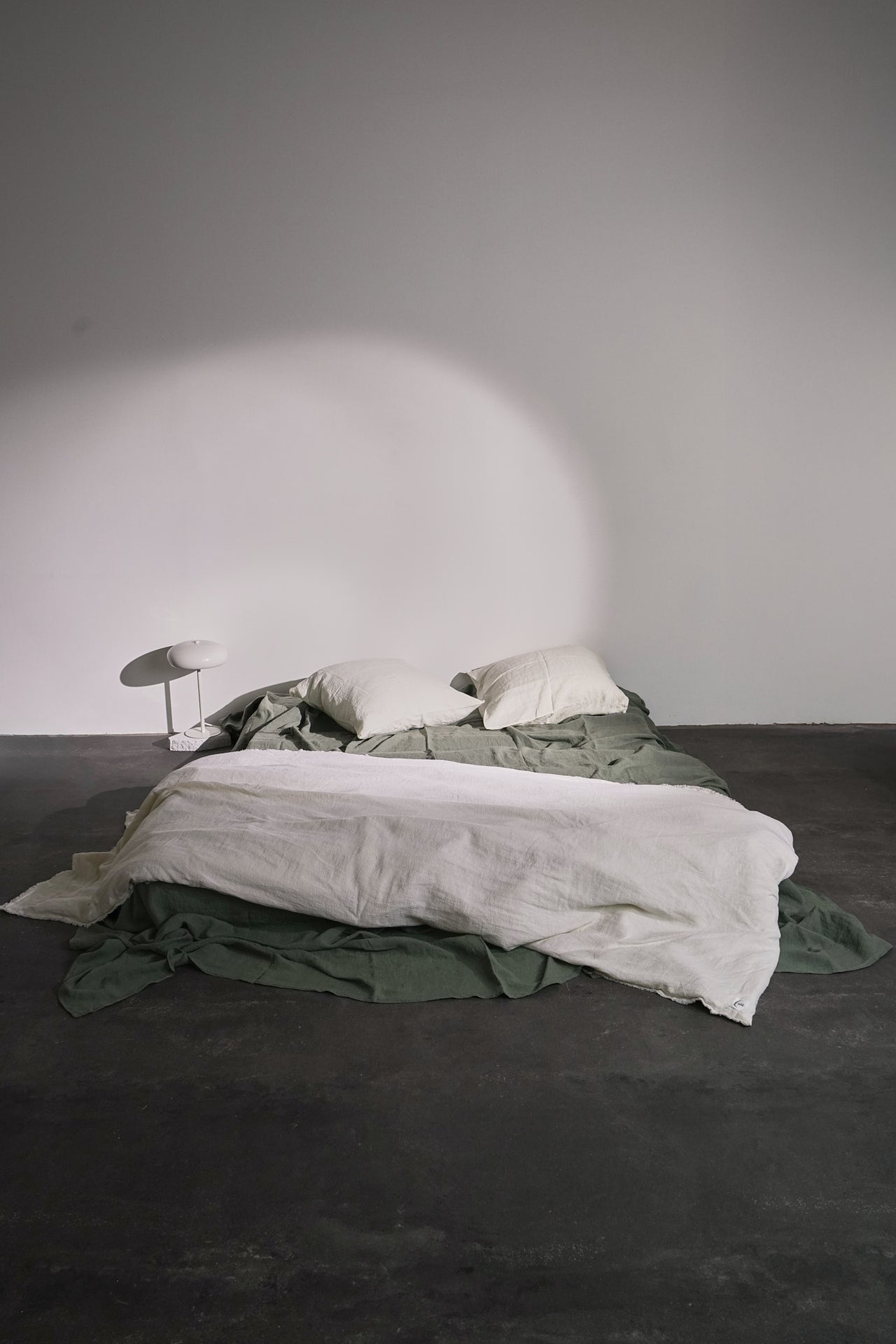 Édredon en lin brut français