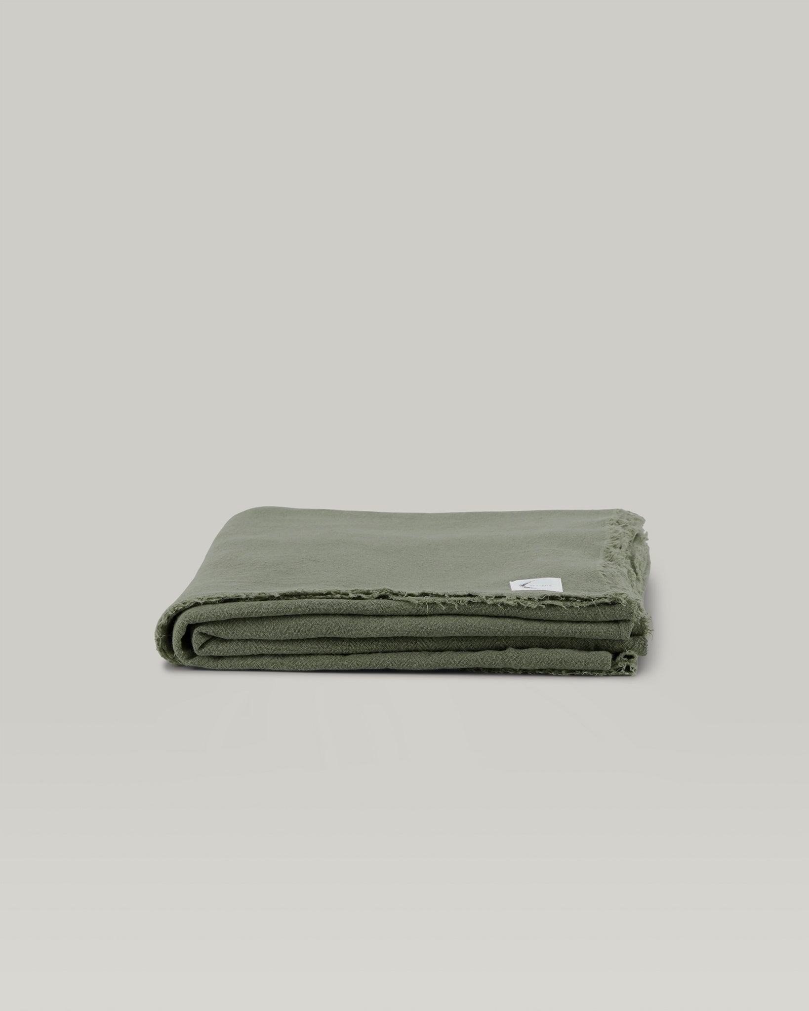 Plaid, nappe ou rideau en lin brut français 19