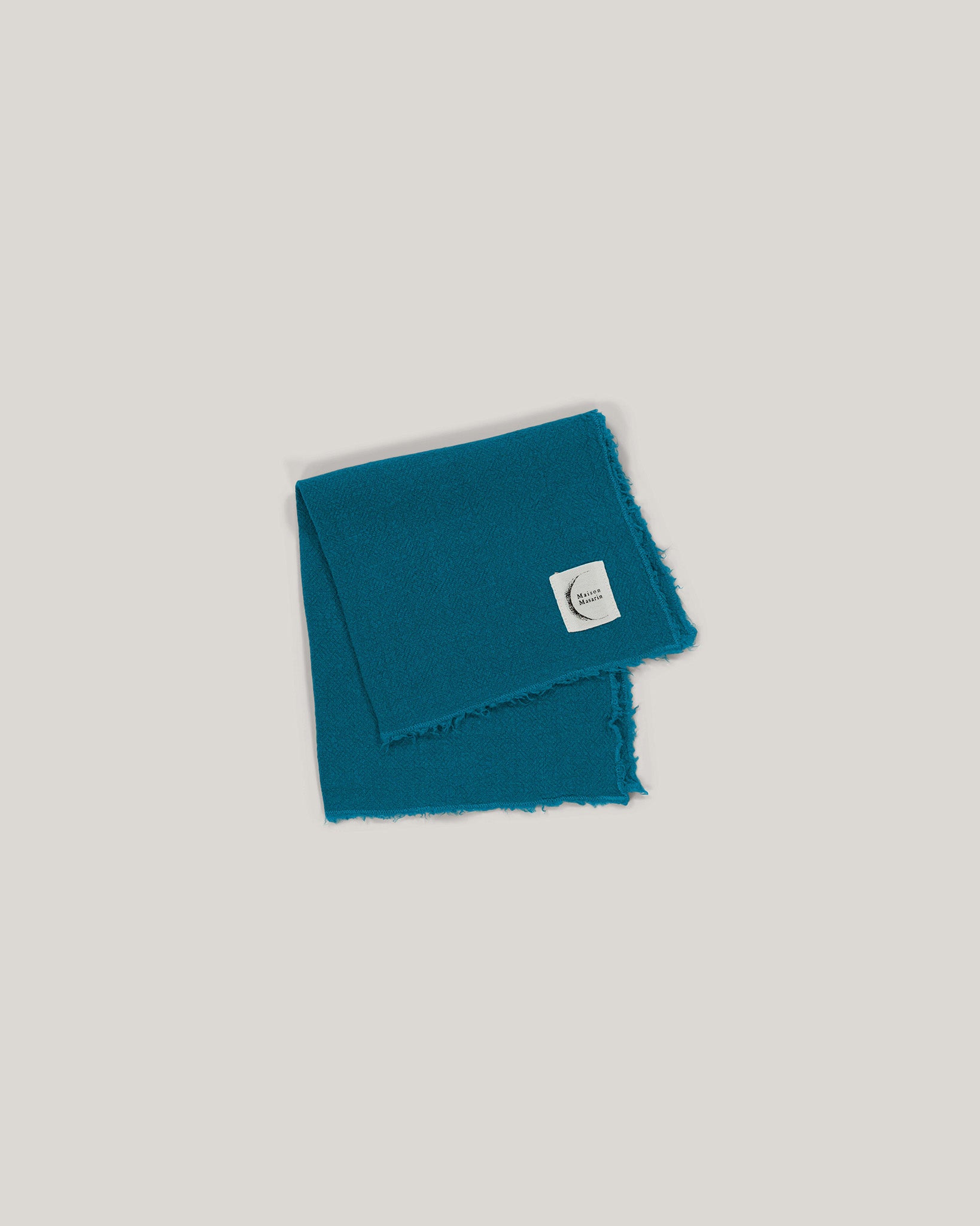 Serviette de table en lin brut français 4