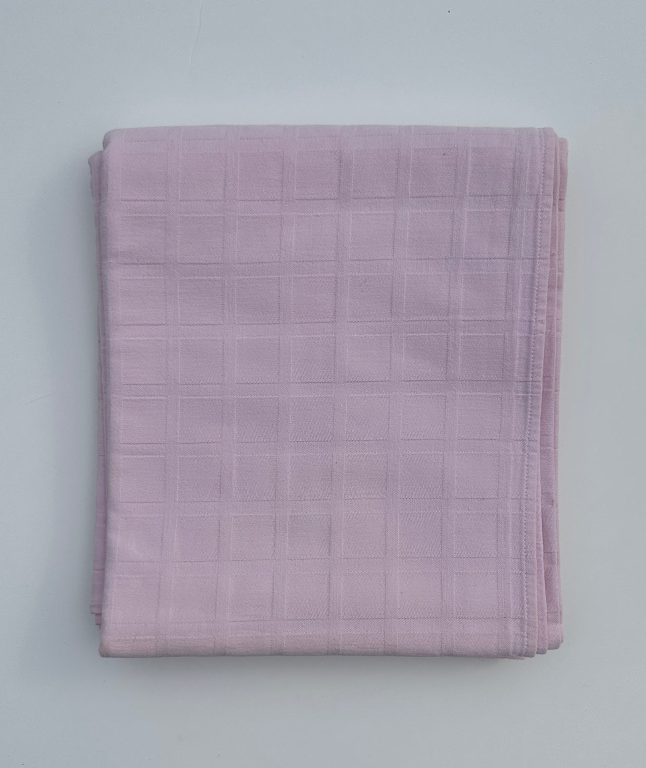 Cotton tablecloth - 130x200 -Pink