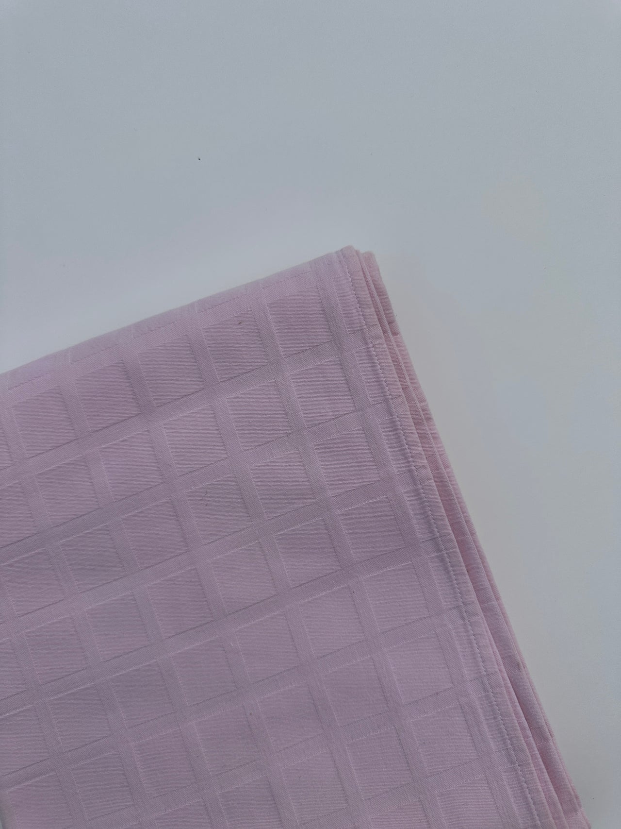 Cotton tablecloth - 130x200 -Pink