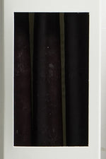 Bougies coniques artisanales - 3 pièces