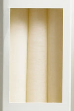 Bougies coniques artisanales - 3 pièces