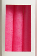 Bougies coniques artisanales - 3 pièces