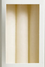 Bougies coniques artisanales - 3 pièces