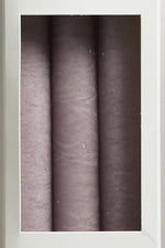 Bougies coniques artisanales - 3 pièces