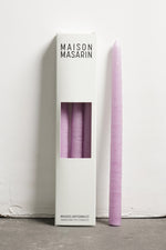 Bougies coniques artisanales - 3 pièces