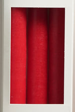 Bougies coniques artisanales - 3 pièces