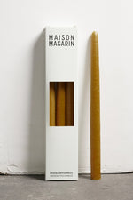 Bougies coniques artisanales - 3 pièces