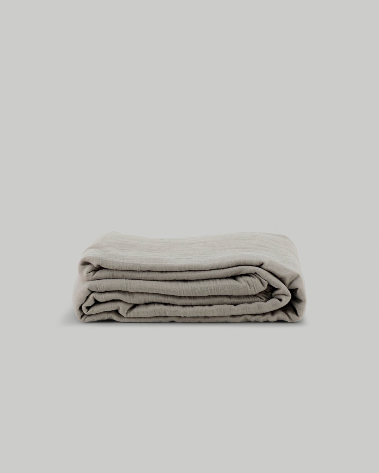 Duvet cover in cotton muslin