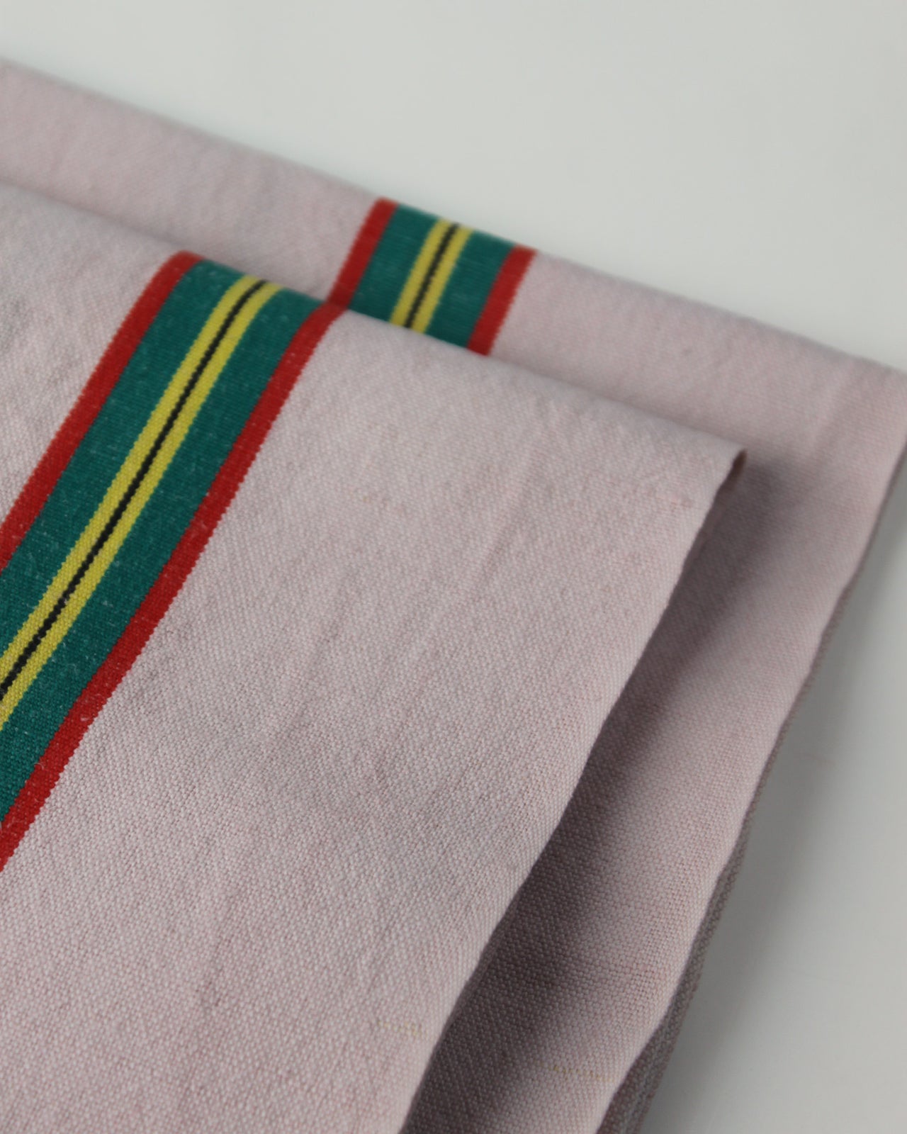 Vintage striped tea towel - ballerine
