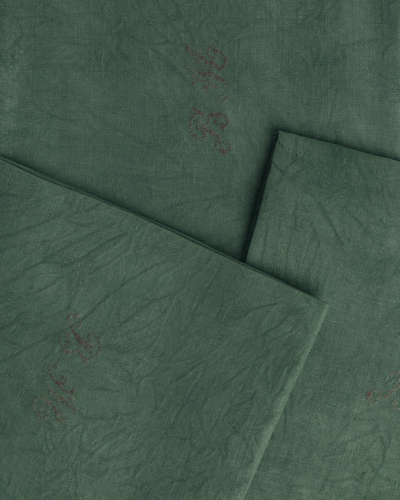 Set de 7 serviettes anciennes monogrammées “BM”