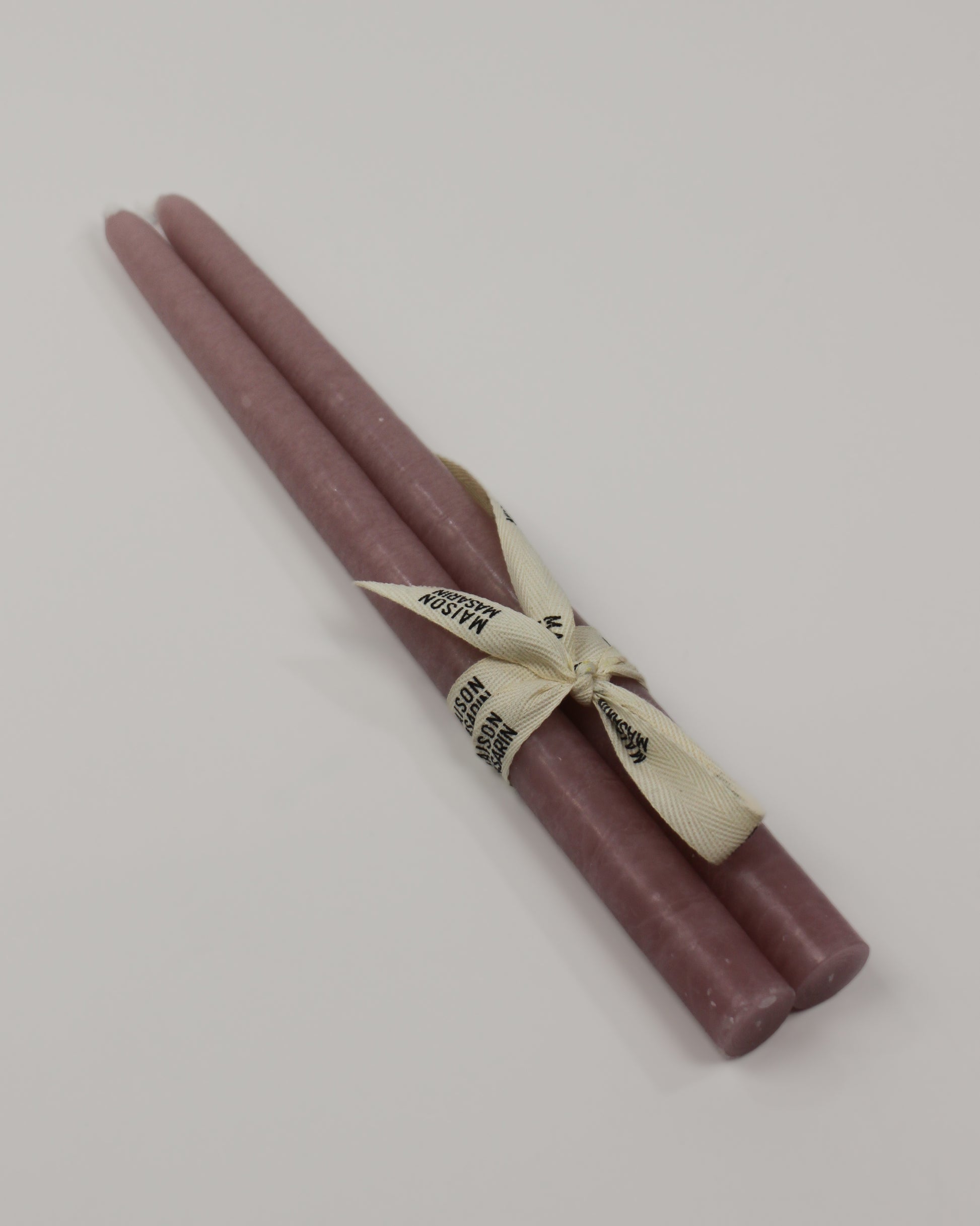 Bougies coniques artisanales naturelles made in france 30 eau de rose