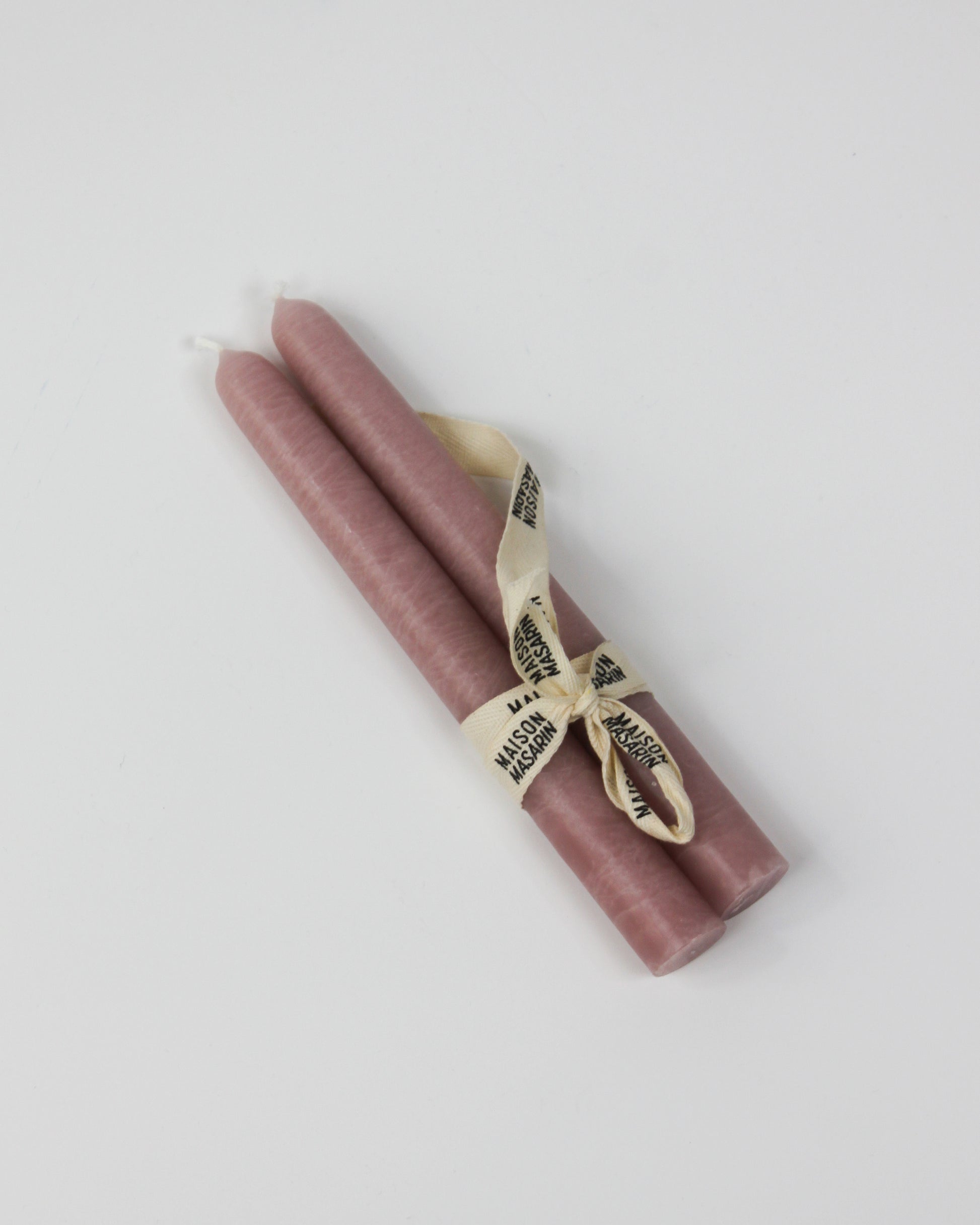 Bougies coniques artisanales naturelles made in france rose